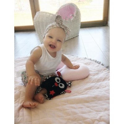 MOMS CARE Šustící muchláček s hvězdičkou černý - 75280_001