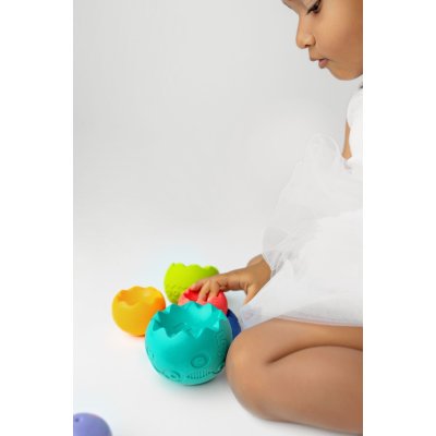 MOMS CARE Senzorická pyramida pastelová - 75286_006