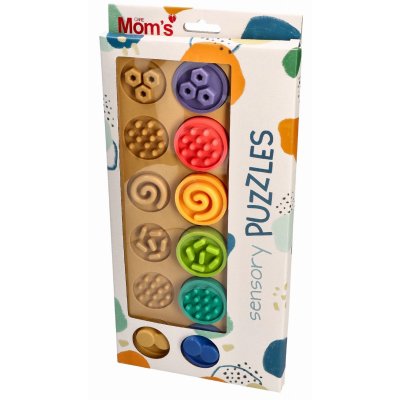 MOMS CARE Senzorické puzzle XL kolečka - 75288_002