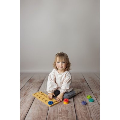 MOMS CARE Senzorické puzzle XL kolečka - 75288_005