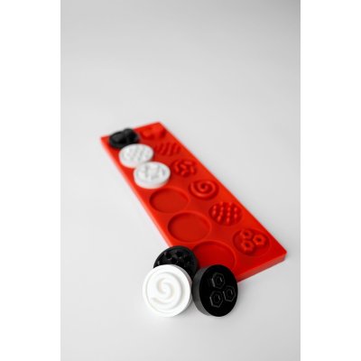 MOMS CARE Senzorické puzzle XL kontrastní kolečka - 75289_004