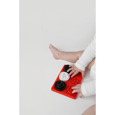 MOMS CARE Senzorické puzzle kontrastní kolečka - 75291_004