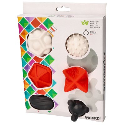 MOMS CARE Senzorické míčky White & Black 6 ks - 75296_001