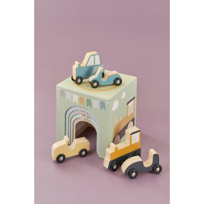 JABADABADO Stohovací kostky Dopravní prostředky - 47000_003