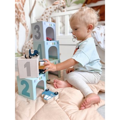 JABADABADO Stohovací kostky Dopravní prostředky - 47000_004