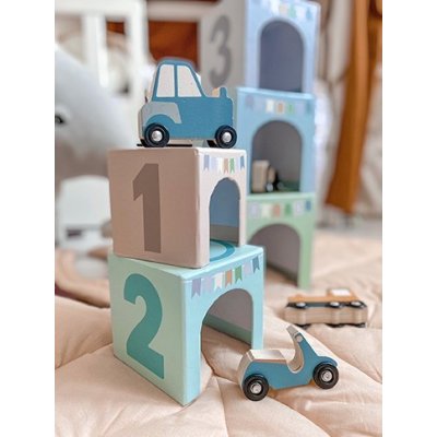 JABADABADO Stohovací kostky Dopravní prostředky - 47000_006