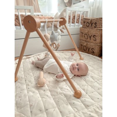 JABADABADO Dřevěná hrazdička přírodní - 47034_004