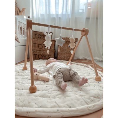 JABADABADO Dřevěná hrazdička přírodní - 47034_005