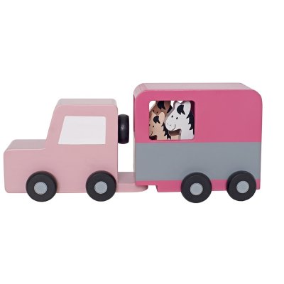 JABADABADO Přívěs s koníky růžový - 47046_001