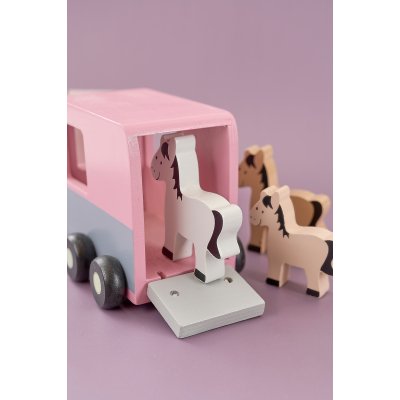 JABADABADO Přívěs s koníky růžový - 47046_004