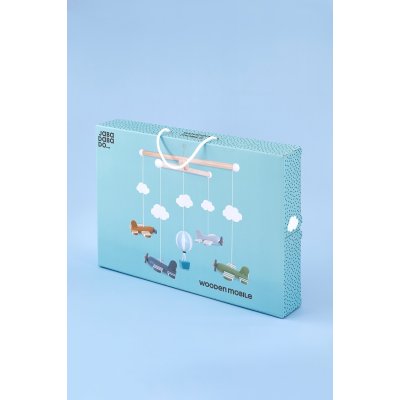 JABADABADO Dřevěný kolotoč letadlo - 47056_003