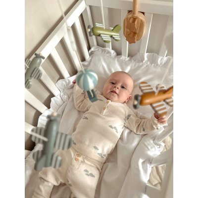 JABADABADO Dřevěný kolotoč letadlo - 47056_004