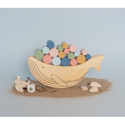 JABADABADO Balanční hra Velryba - 50644_001