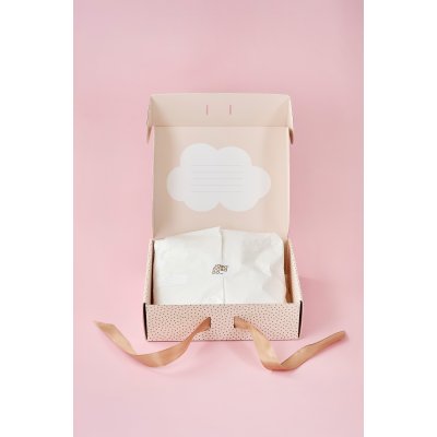 JABADABADO Dárková sada s chrastítkem Bunny Pink - 52367pi_004