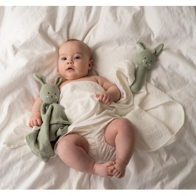 JABADABADO Dárková sada s chrastítkem Bunny Zelený - 52367ze_004