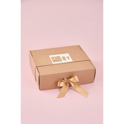 JABADABADO Dárková sada s mušelínovou dekou Medvídek - 52368me_005