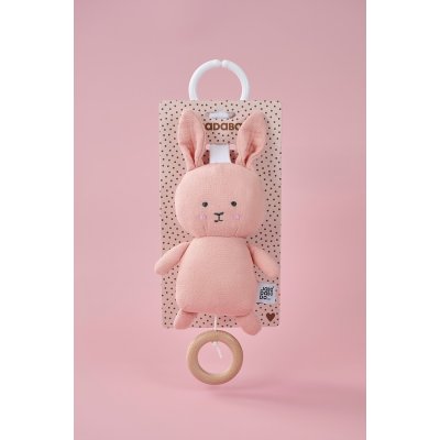 JABADABADO Bunny Hudební hračka růžová - 52729ru_001