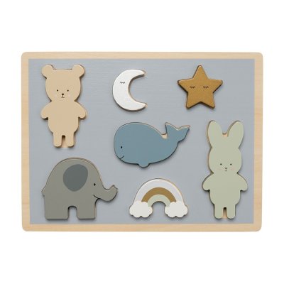 JABADABADO Puzzle vkládačka Medvídek