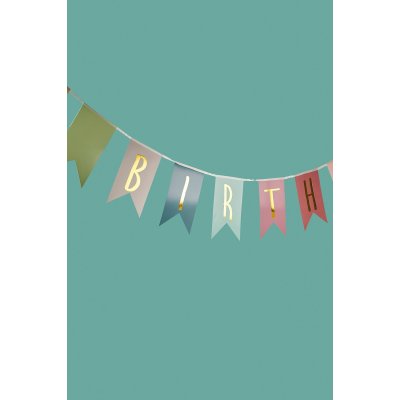 JABADABADO Banner Happy Birthday Multi - 85000_001