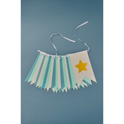 JABADABADO Banner Happy Birthday Modrý - 85002_002