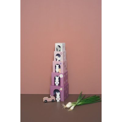 JABADABADO Stohovací Kostky Zajíček 1-5 - 85004_002