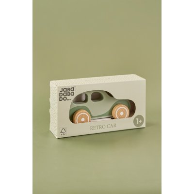 JABADABADO Retro rodinné auto zelené - 85010_002