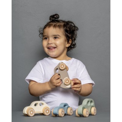 JABADABADO Retro rodinné auto zelené - 85010_003