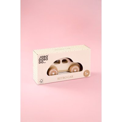 JABADABADO Retro auto přírodní - 85011_002