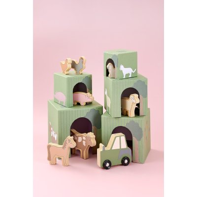 JABADABADO Stohovací kostky Farma - 85013_004