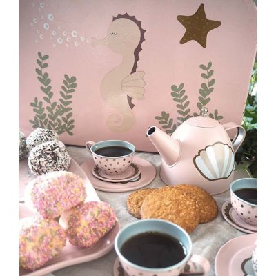 JABADABADO Čajový set v kufříku mořský koník - 85015_001