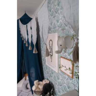 JABADABADO Textilní vlajky šedé - 85028_001