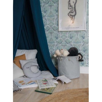 JABADABADO Úložný koš šedý - 85029_001