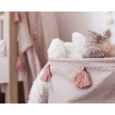 JABADABADO Úložný koš růžový - 85030_004