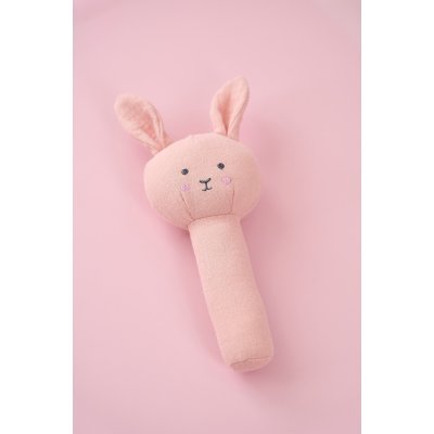 JABADABADO Chrastítko Zajíček růžový - 85031_002