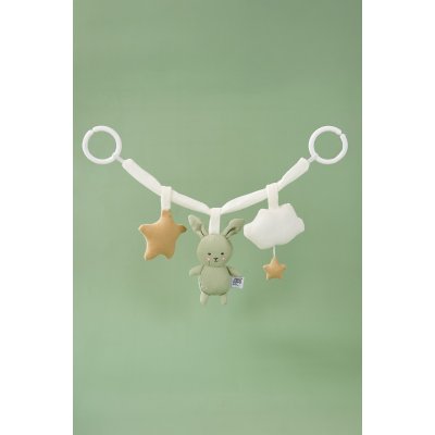 JABADABADO Hračka na kočárek Zajíček zelený - 85033_002