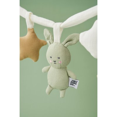 JABADABADO Hračka na kočárek Zajíček zelený - 85033_003