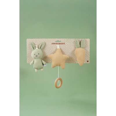 JABADABADO Hračky na hrazdu Zajíček zelený - 85034_001