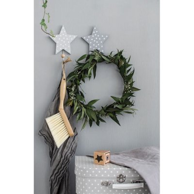 JABADABADO Dekorativní háčky hvězda šedá - 85046_001