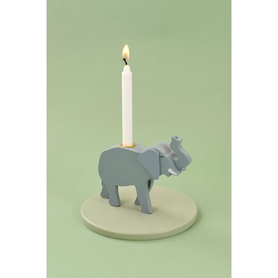 JABADABADO Stojan na svíčku Slon - 85063_001