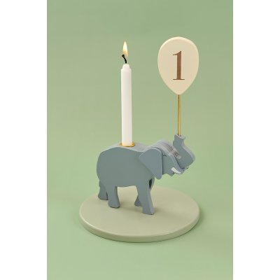 JABADABADO Stojan na svíčku Slon - 85063_002