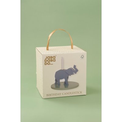 JABADABADO Stojan na svíčku Slon - 85063_003