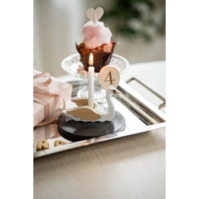 JABADABADO Stojan na svíčku Labuť - 85064_012