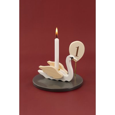 JABADABADO Stojan na svíčku Labuť - 85064_002