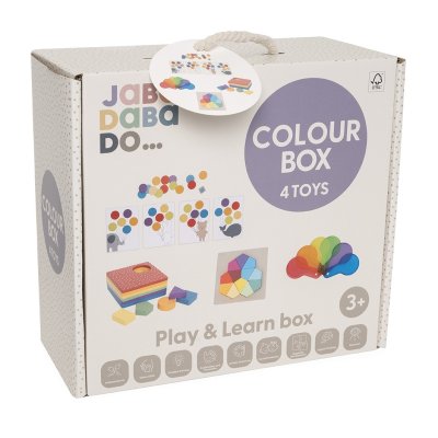 JABADABADO Play and Learn box Barvy - 85065_003