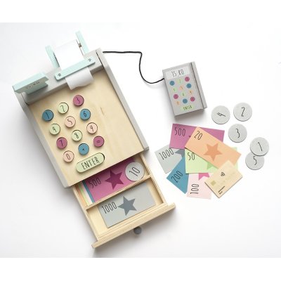 JABADABADO Dřevěná pokladna - 85079_004