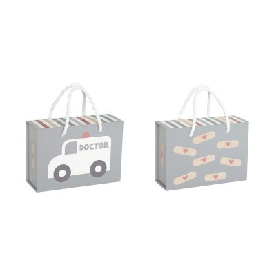 JABADABADO Lékařský kufřík stříbrný - 85081_002