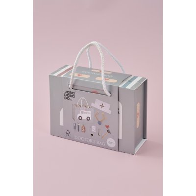 JABADABADO Lékařský kufřík stříbrný - 85081_003