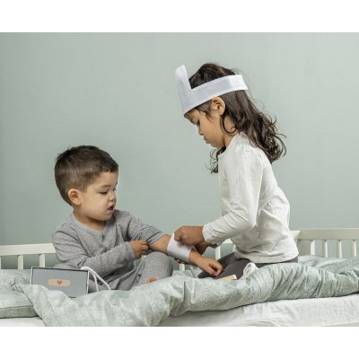 JABADABADO Lékařský kufřík stříbrný - 85081_008