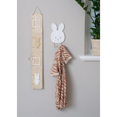 JABADABADO Dětský metr na zeď Teddy & Bunny - 85095_003