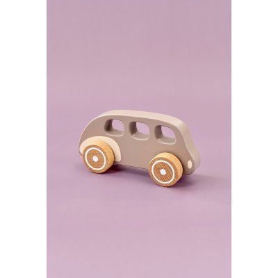 JABADABADO Retro autobus hnědý - 85105_001